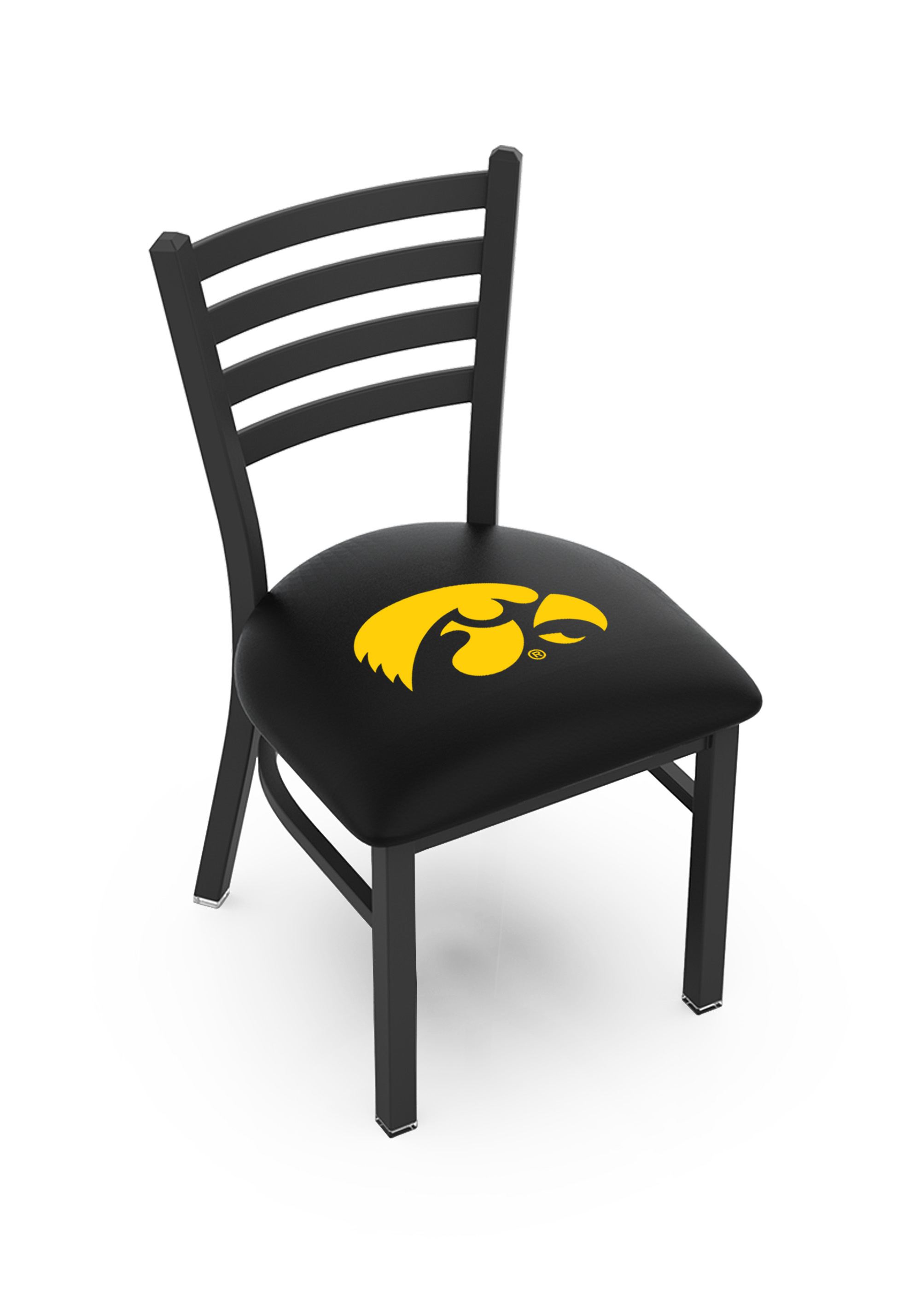 L00418 Iowa 18" Chair with Black Wrinkle Finish  