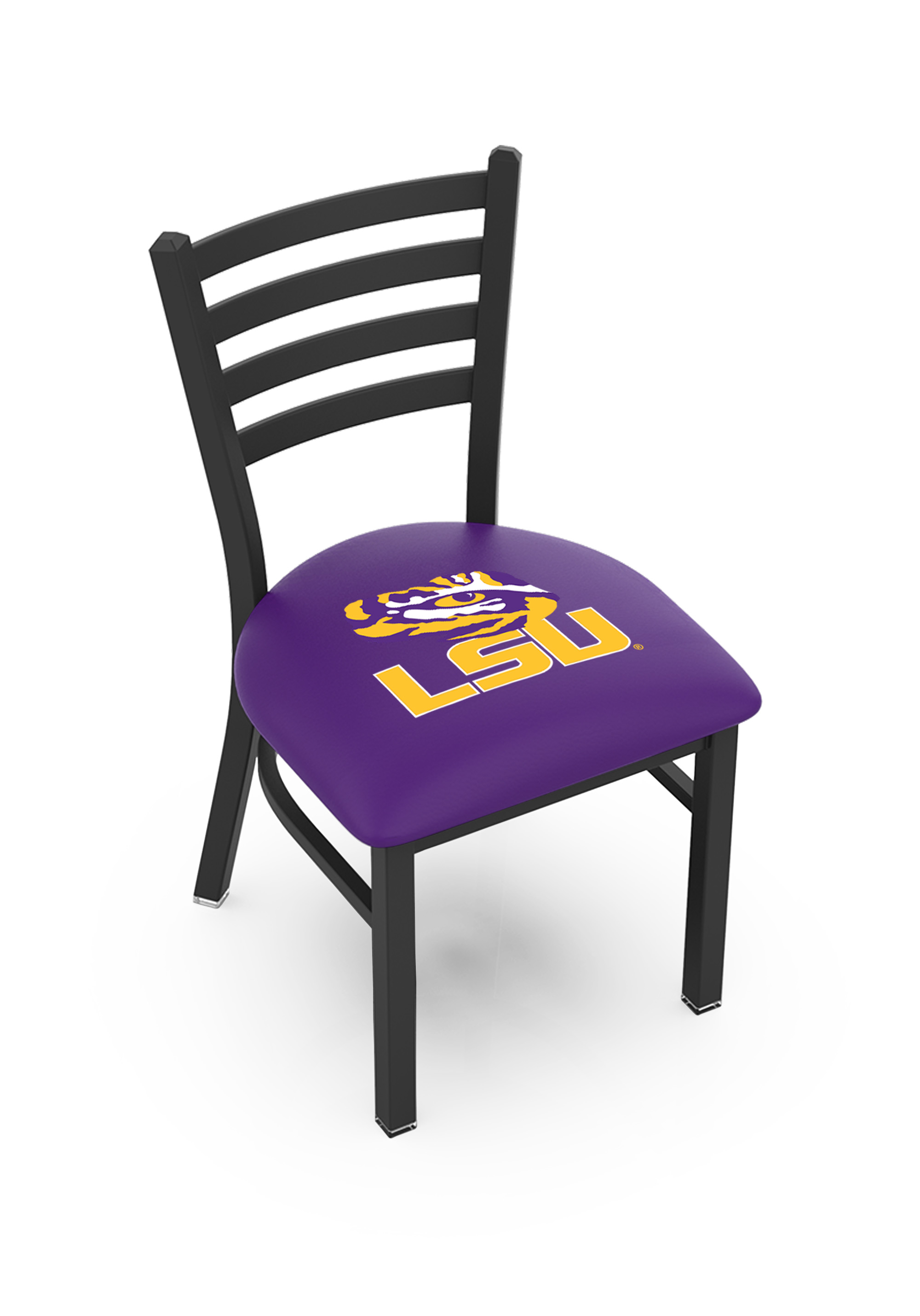 L00418 Louisiana State 18" Chair with Black Wrinkle Finish  