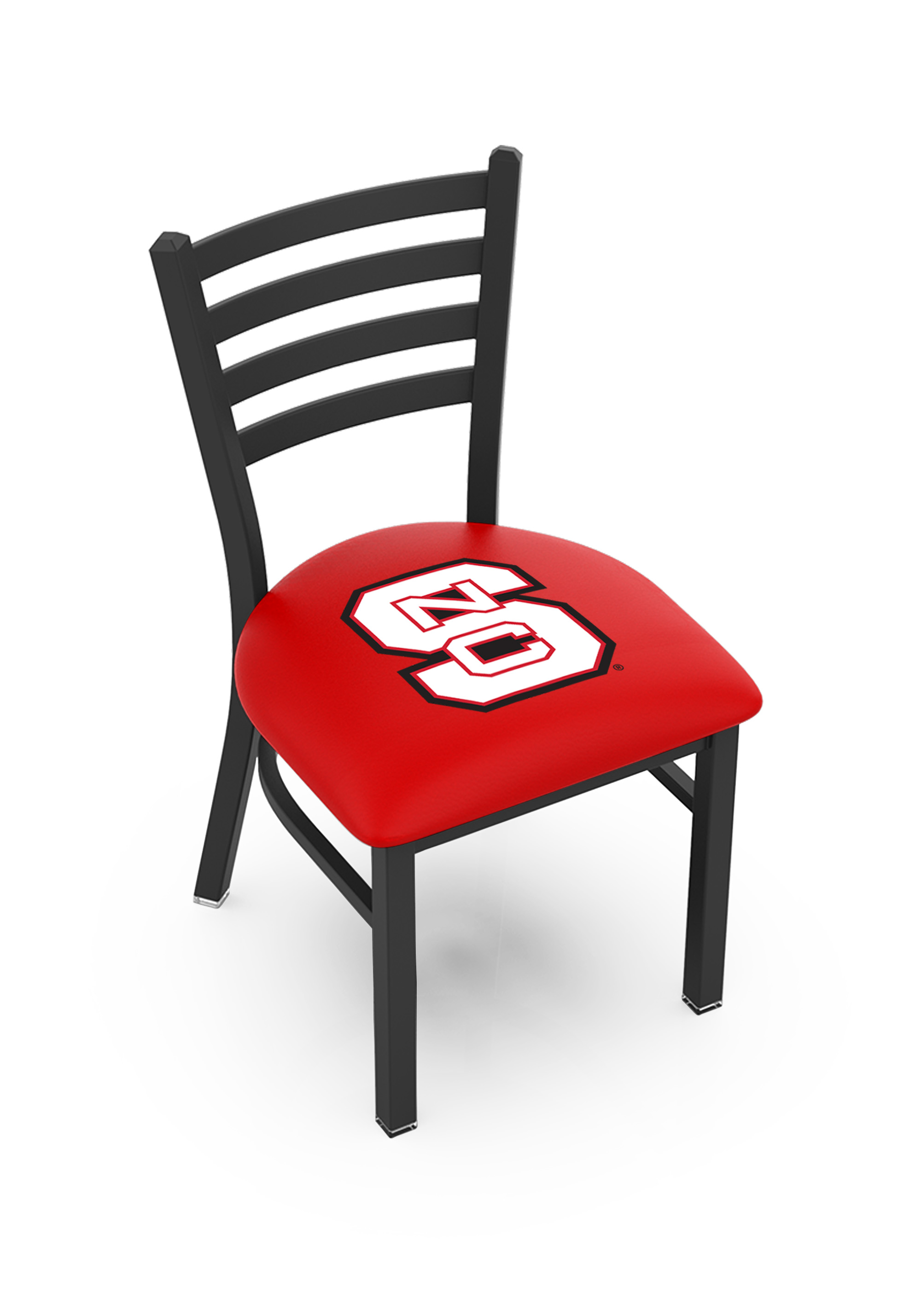 L00418 North Carolina State 18" Chair with Black Wrinkle Finish  