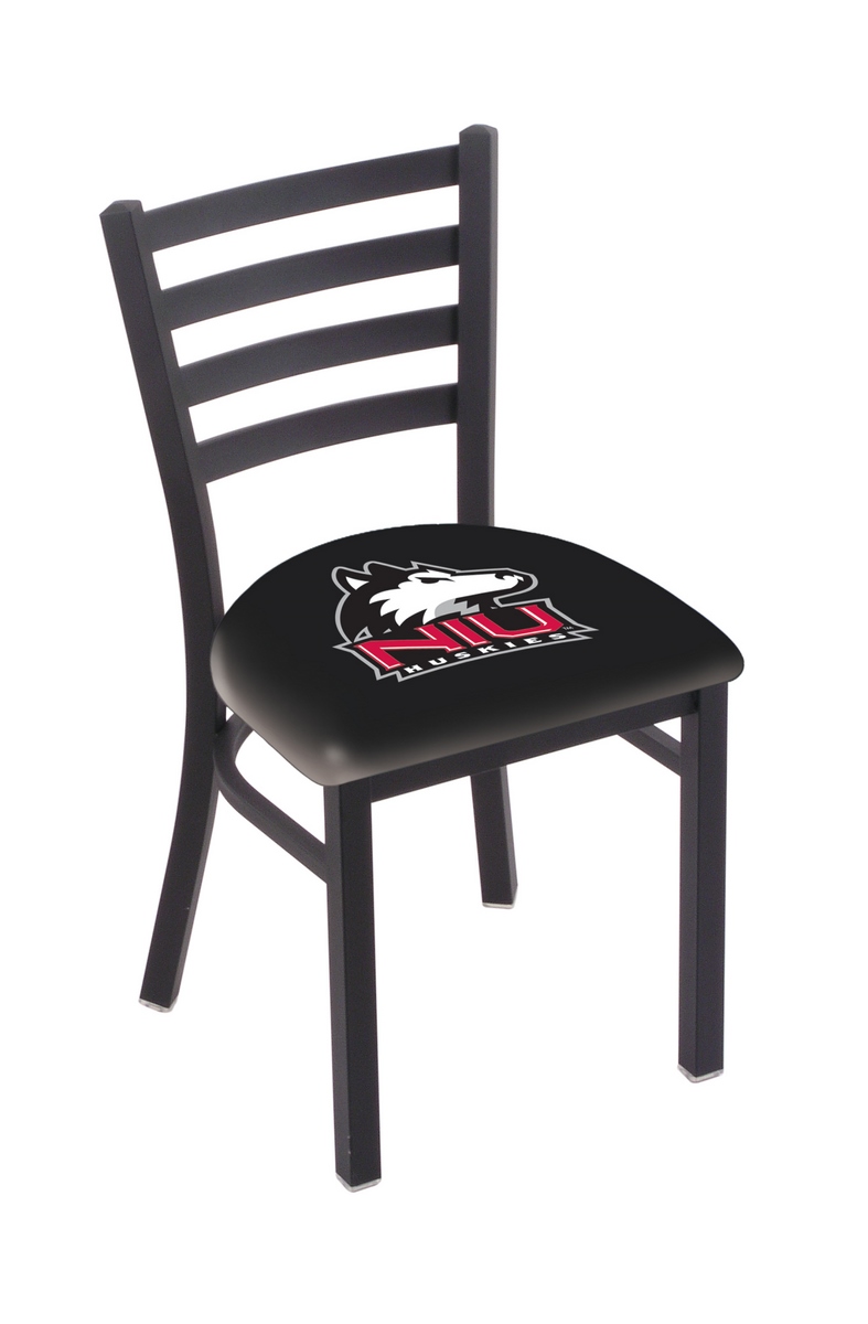 L00418 Northern Illinois 18" Chair with Black Wrinkle Finish  
