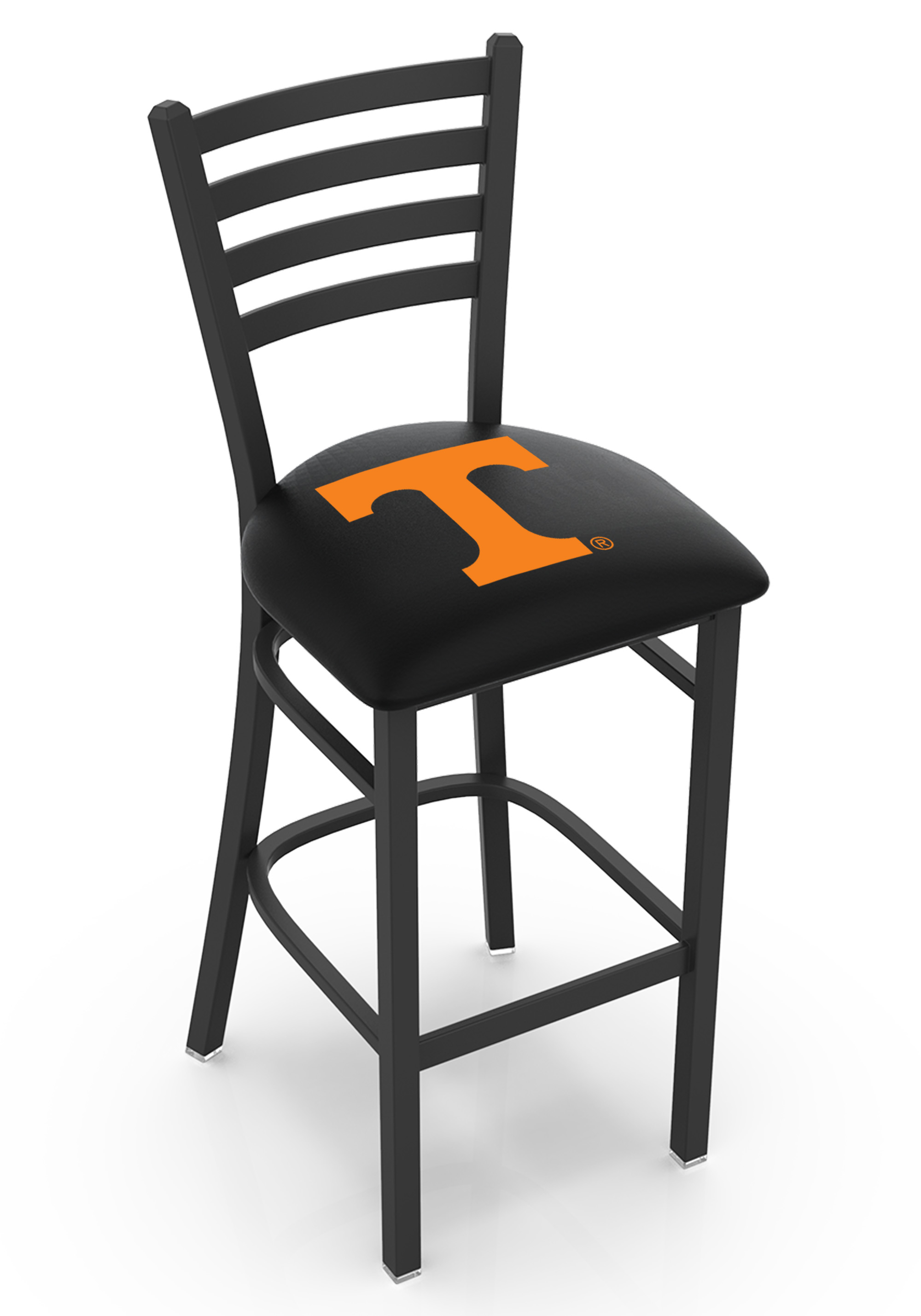 L004 Tennessee 25" Stationary Counter Stool with Black Wrinkle Finish  