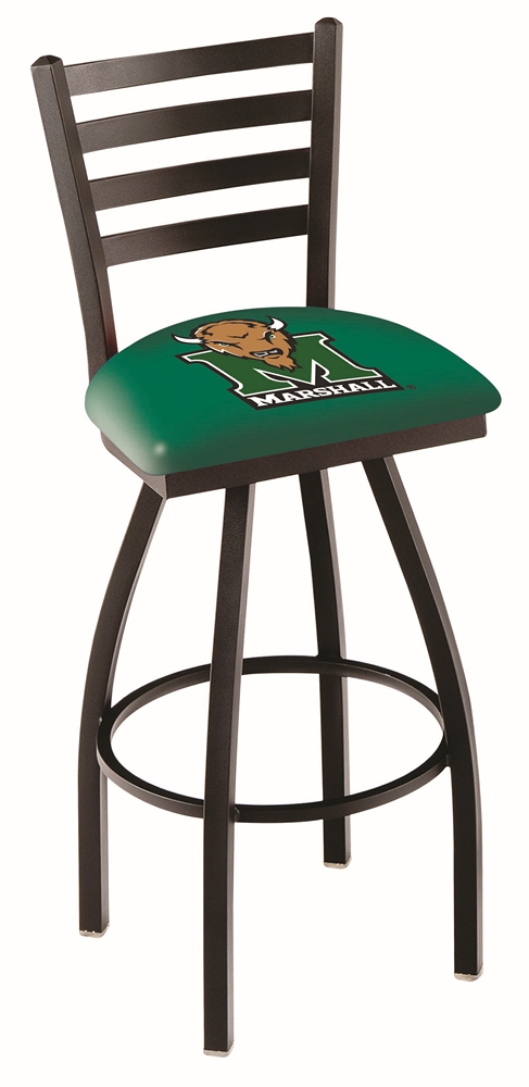 L014 Marshall 36" Swivel Bar Stool with Black Wrinkle Finish  