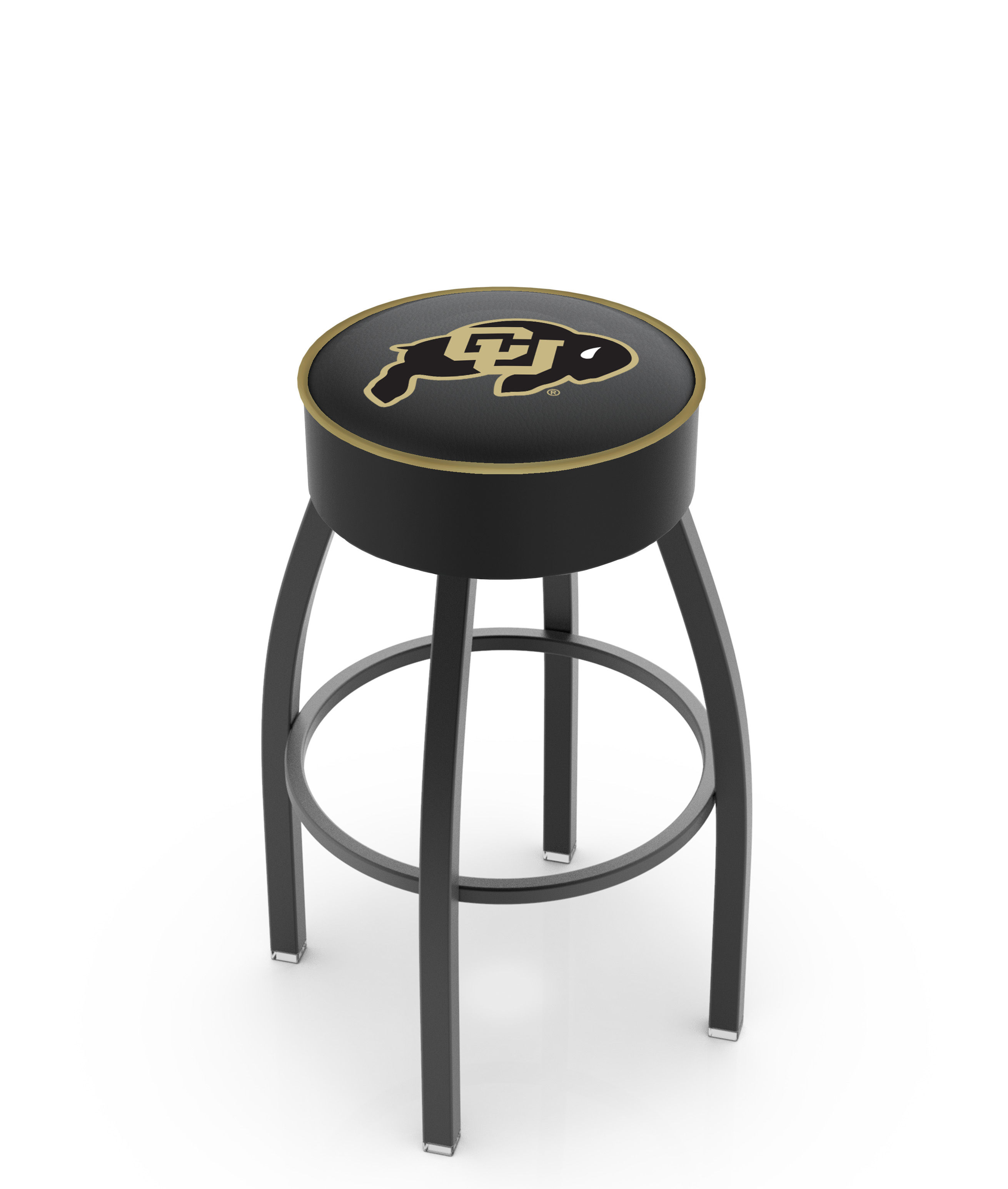  L8B1 Colorado 30" Swivel Bar Stool with Black Wrinkle Finish   