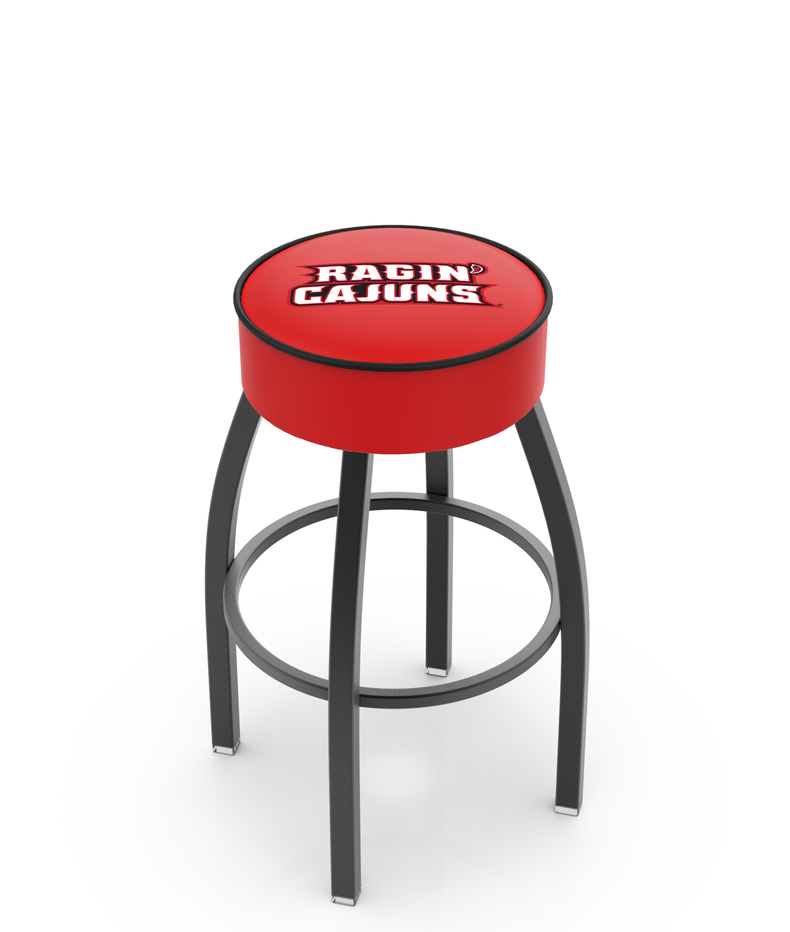  L8B1 Louisiana-Lafayette 30" Swivel Bar Stool with Black Wrinkle Finish   