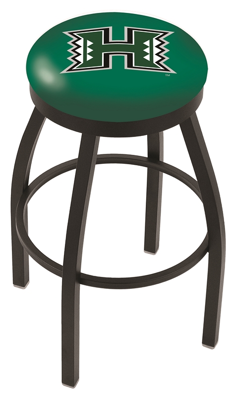  L8B2B Hawaii 36" Swivel Bar Stool with Black Wrinkle Finish  
