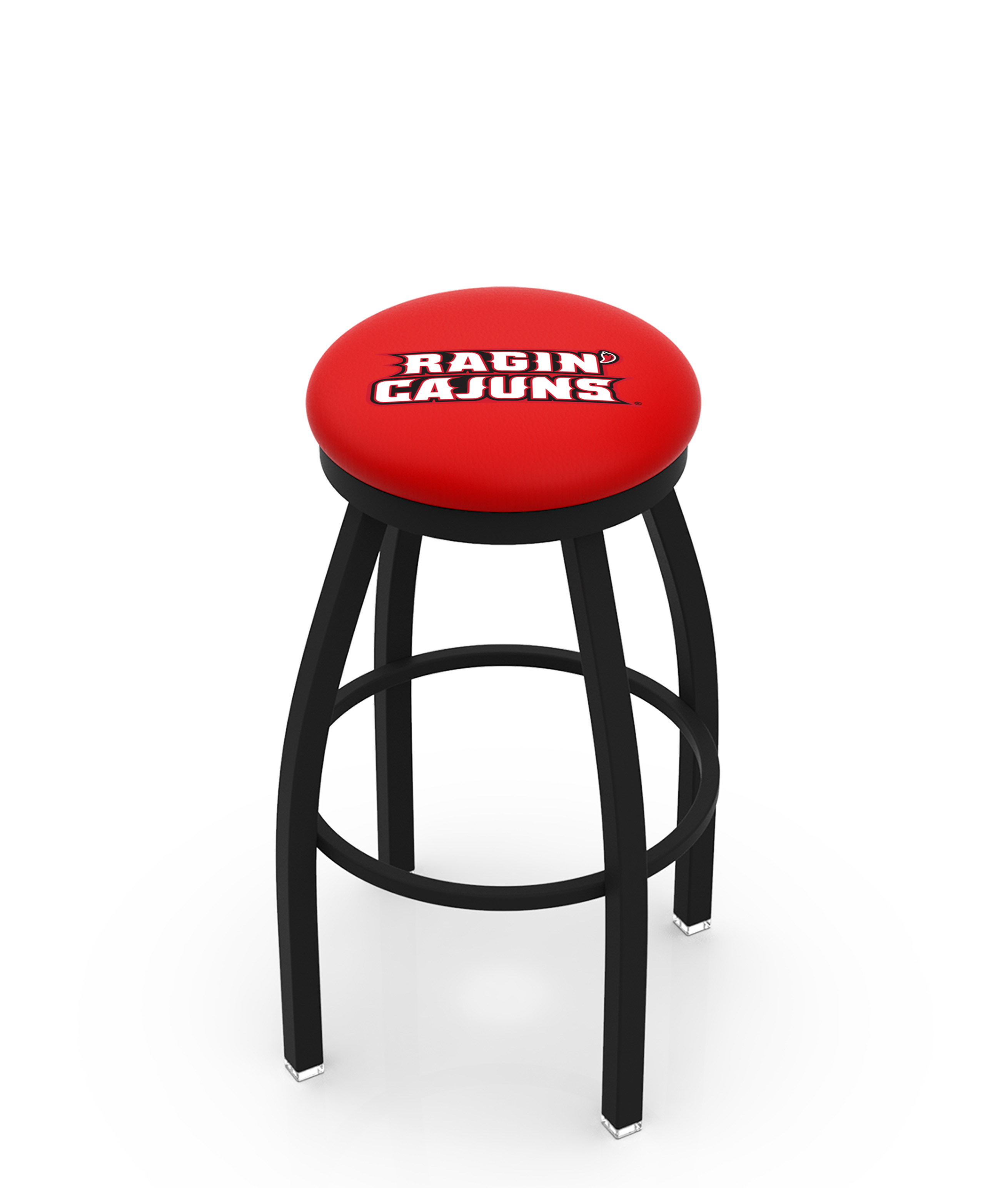  L8B2B Louisiana-Lafayette 36" Swivel Bar Stool with Black Wrinkle Finish  