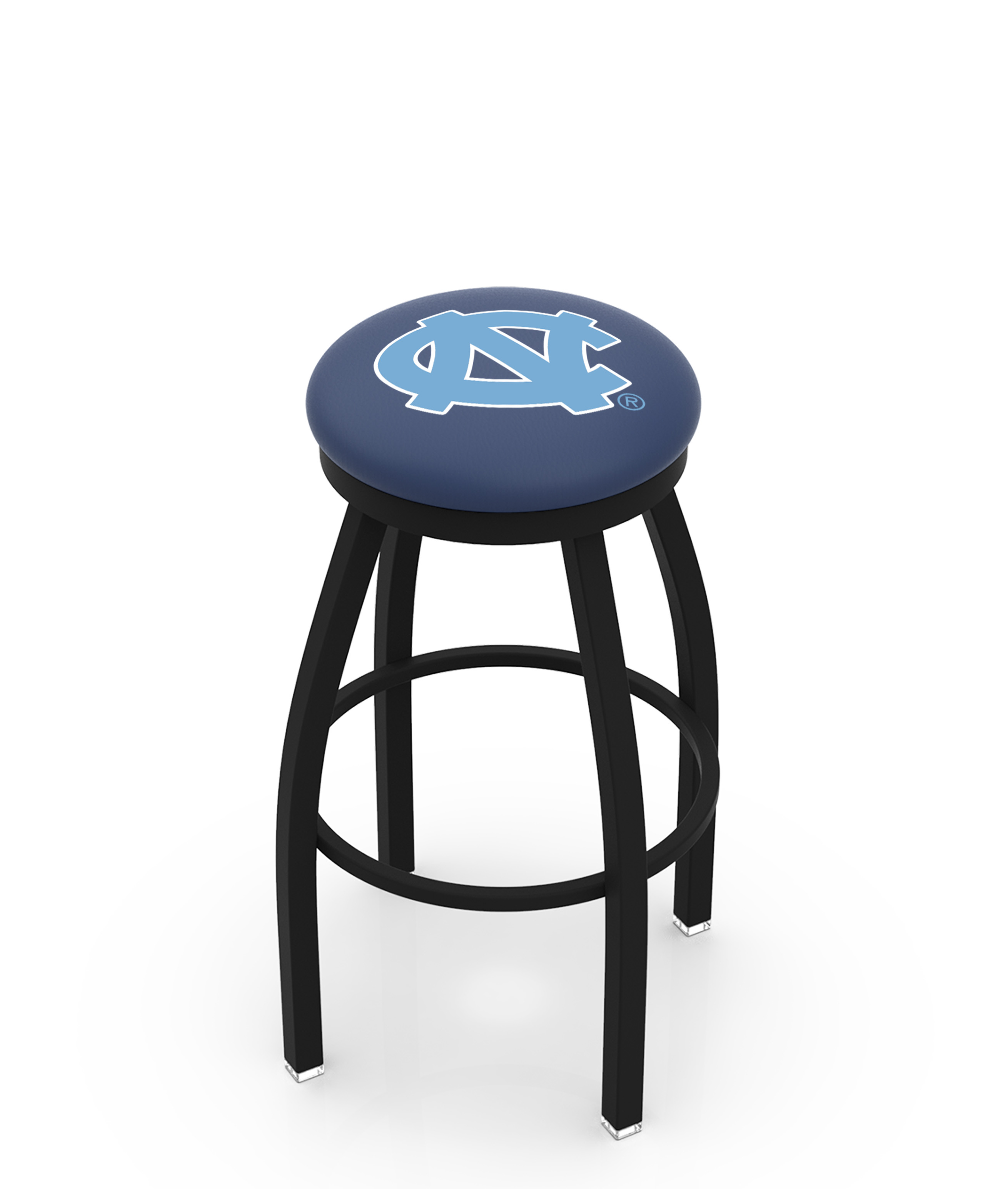  L8B2B North Carolina 36" Swivel Bar Stool with Black Wrinkle Finish  