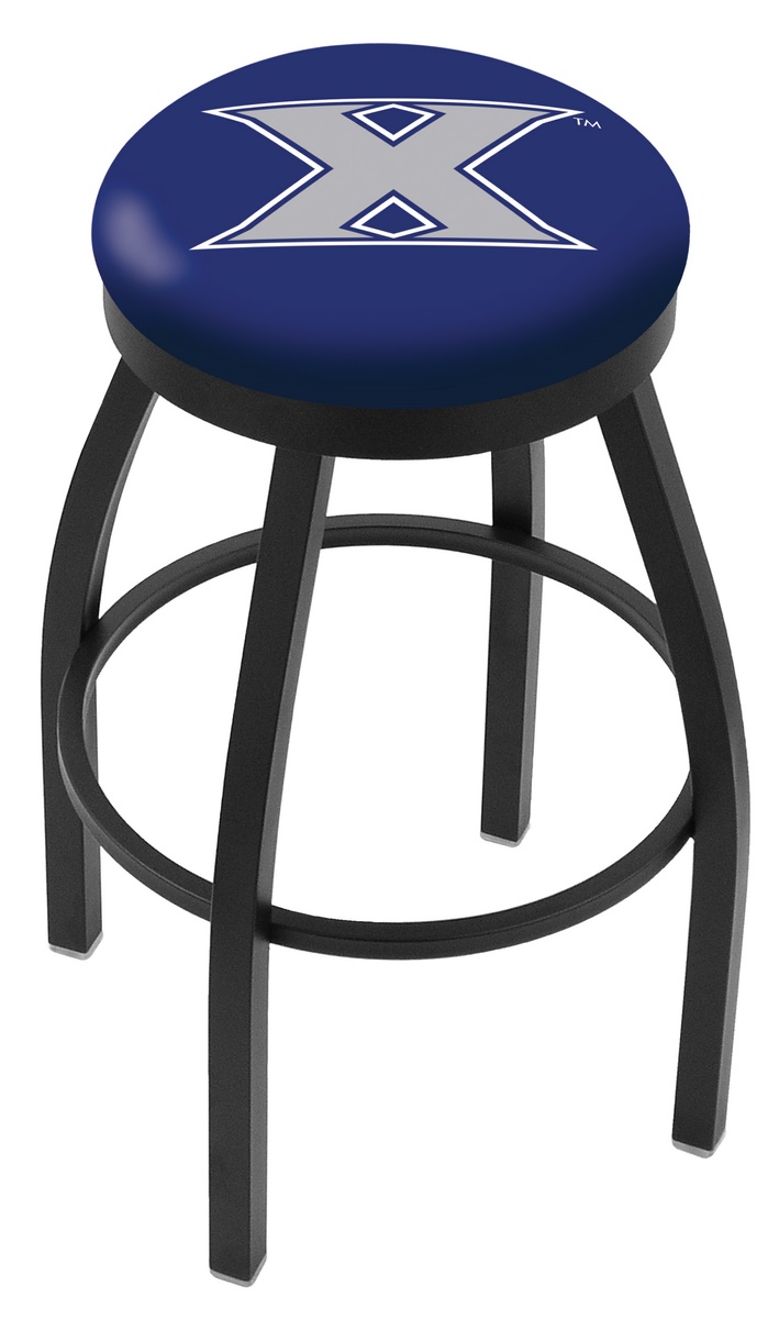  L8B2B Xavier 36" Swivel Bar Stool with Black Wrinkle Finish  