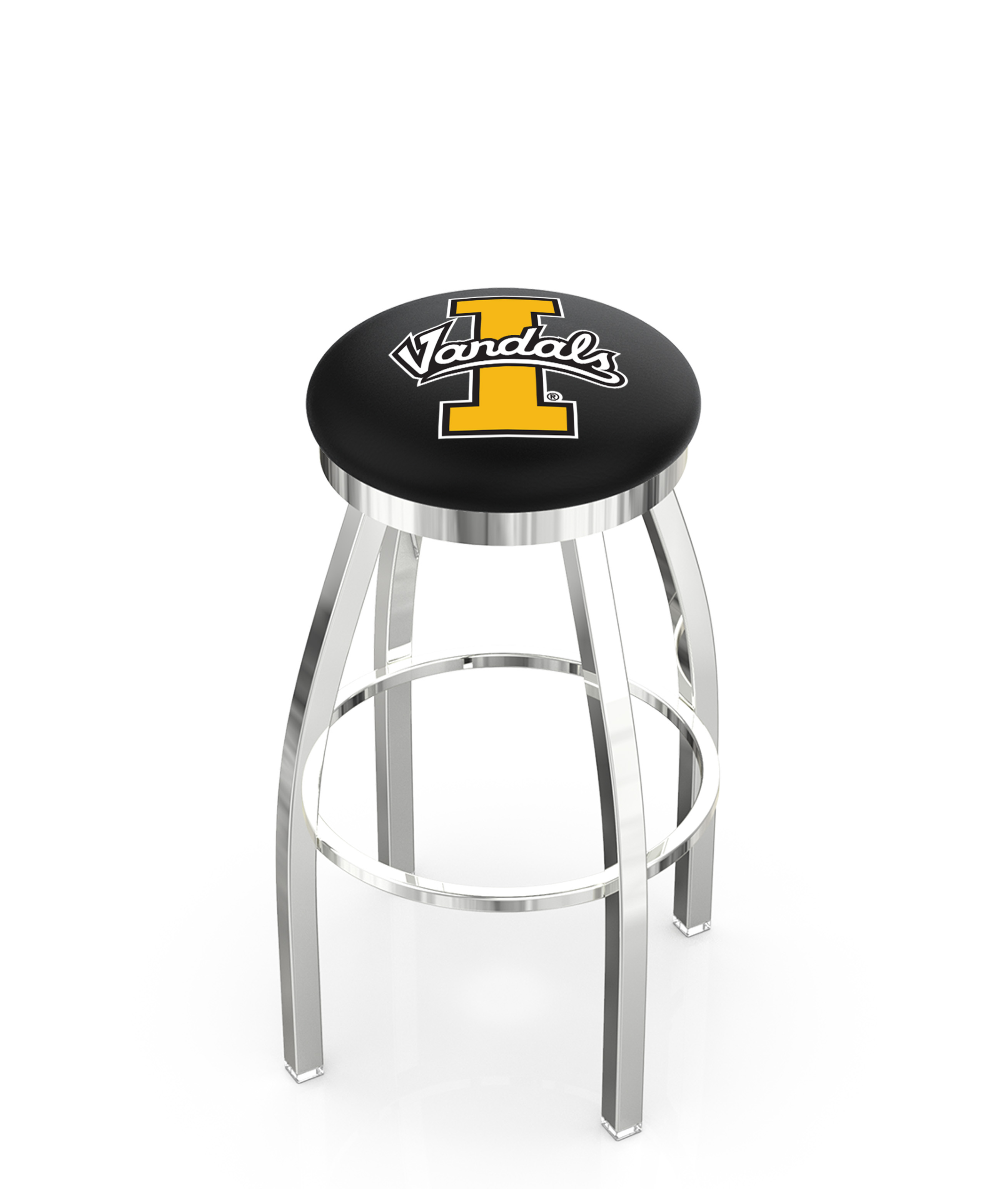  L8C2C Idaho 36" Swivel Bar Stool with Chrome Finish  