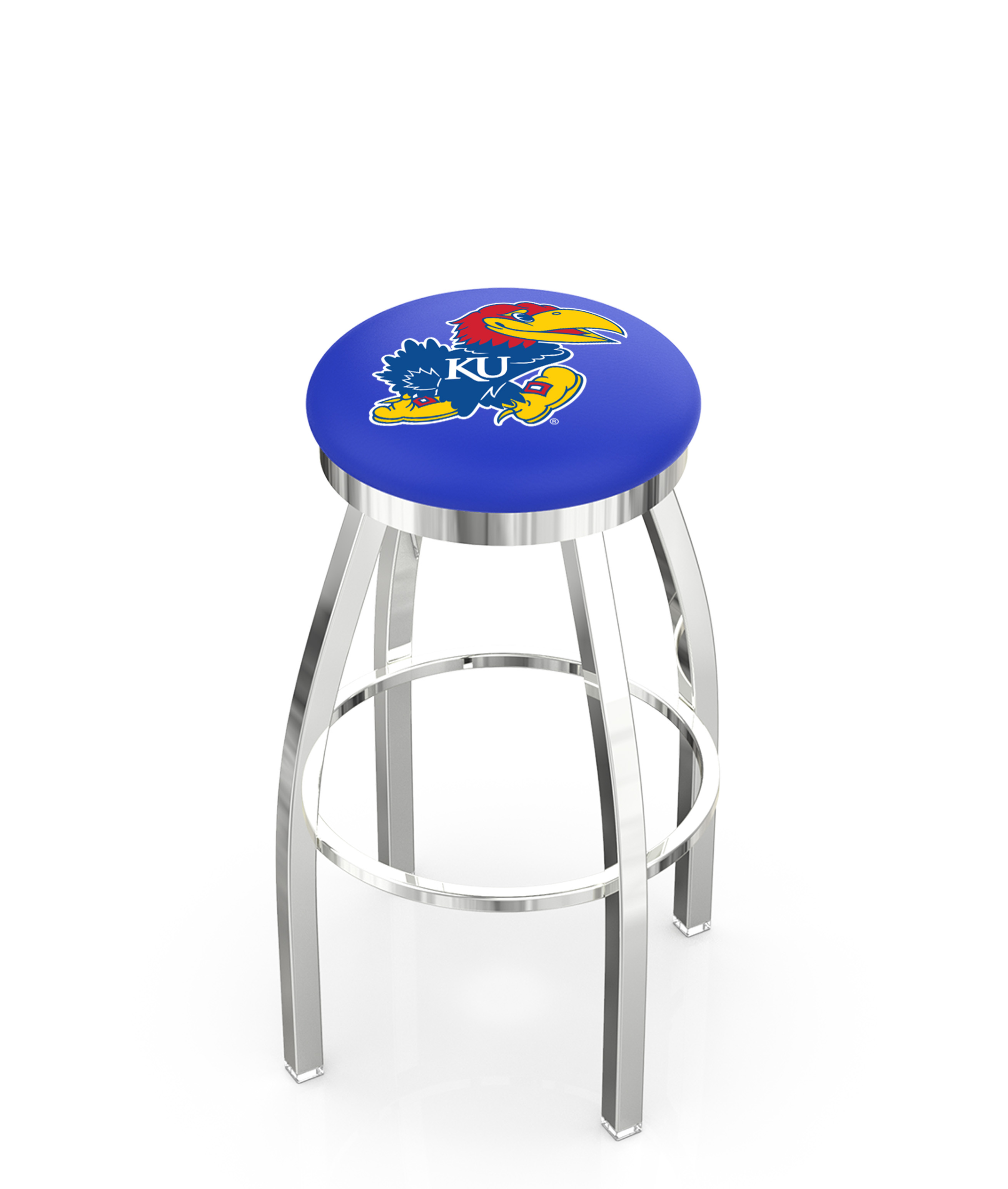  L8C2C Kansas 36" Swivel Bar Stool with Chrome Finish  