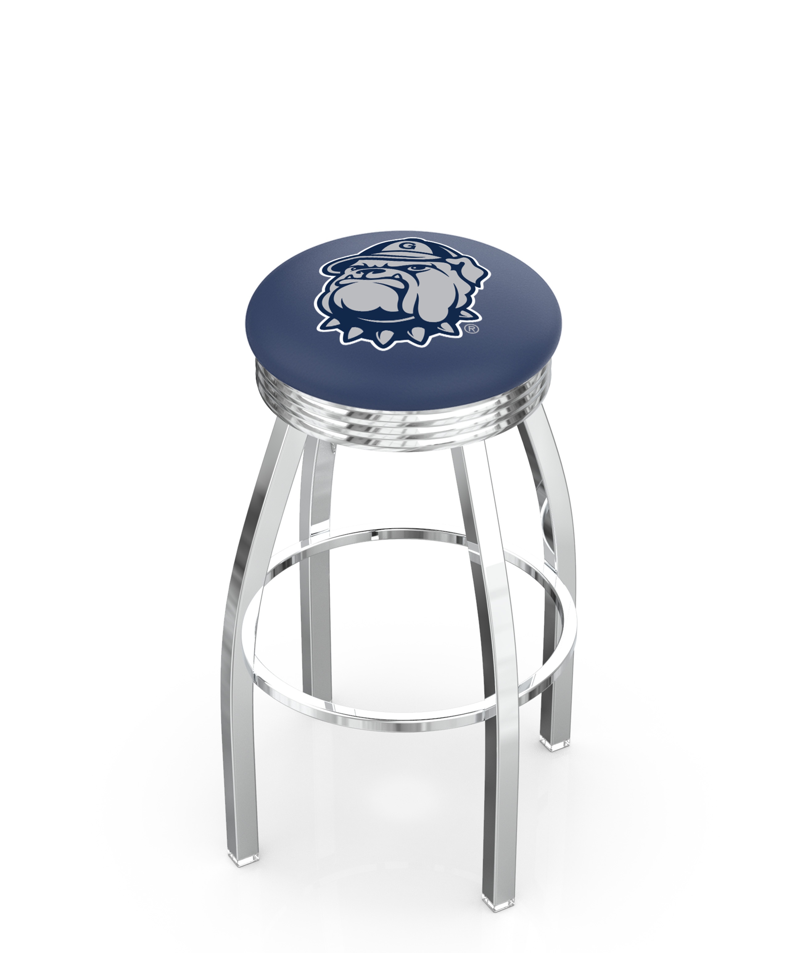  L8C3C Georgetown 30" Swivel Bar Stool with Chrome Finish  