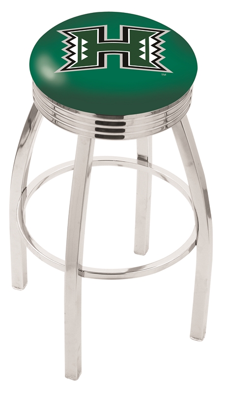  L8C3C Hawaii 30" Swivel Bar Stool with Chrome Finish  