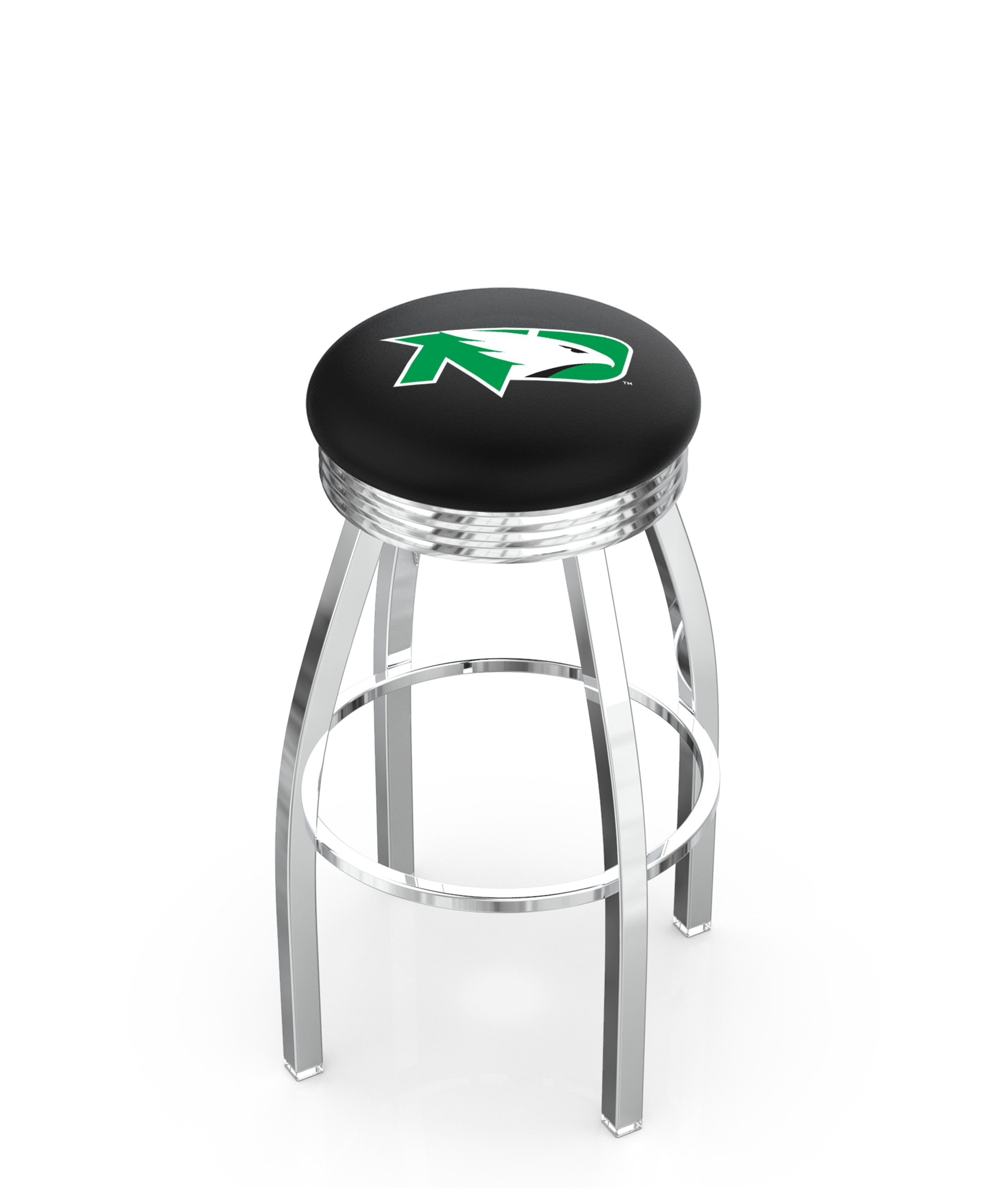  L8C3C North Dakota 30" Swivel Bar Stool with Chrome Finish  