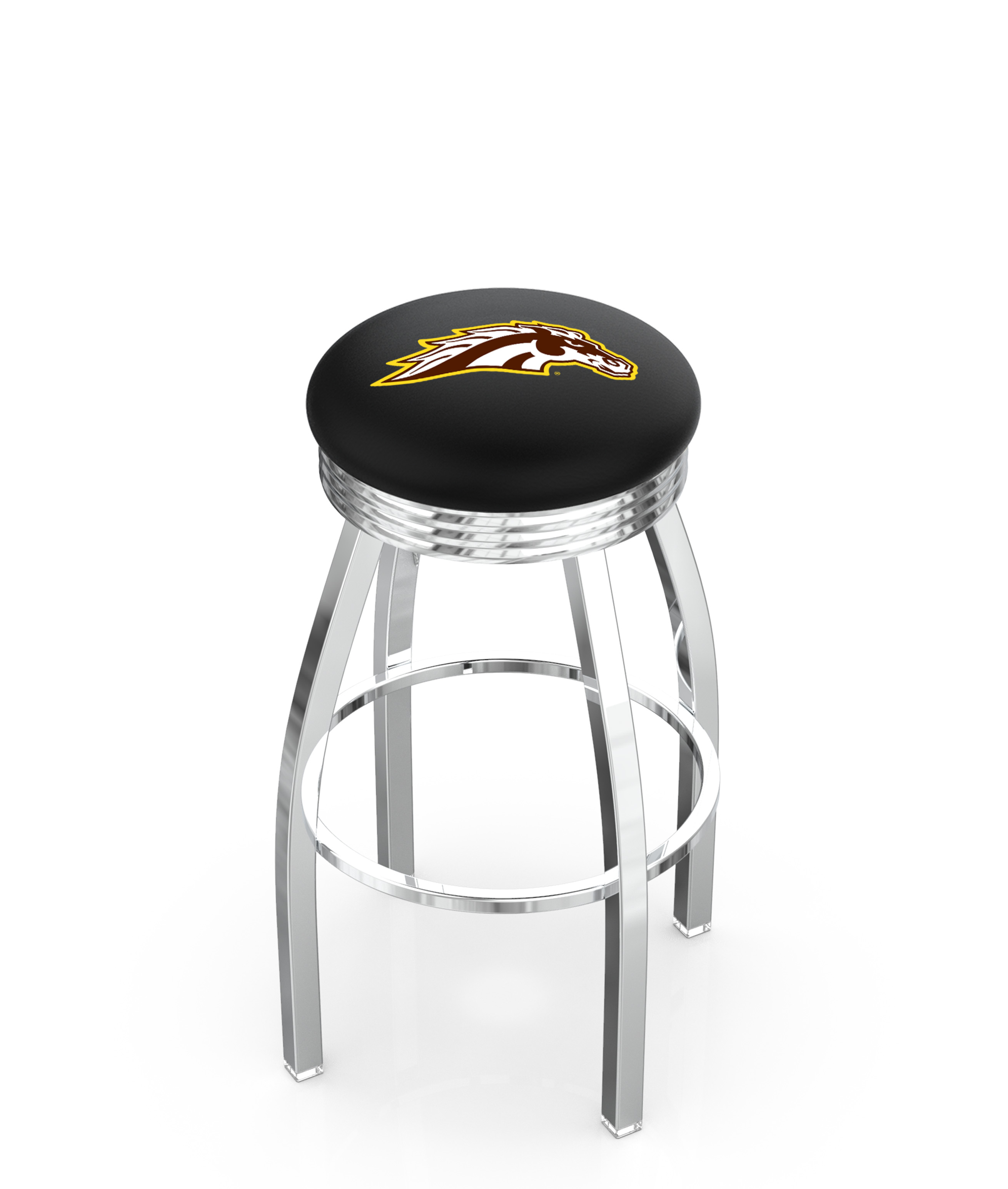  L8C3C Western Michigan 30" Swivel Bar Stool with Chrome Finish  