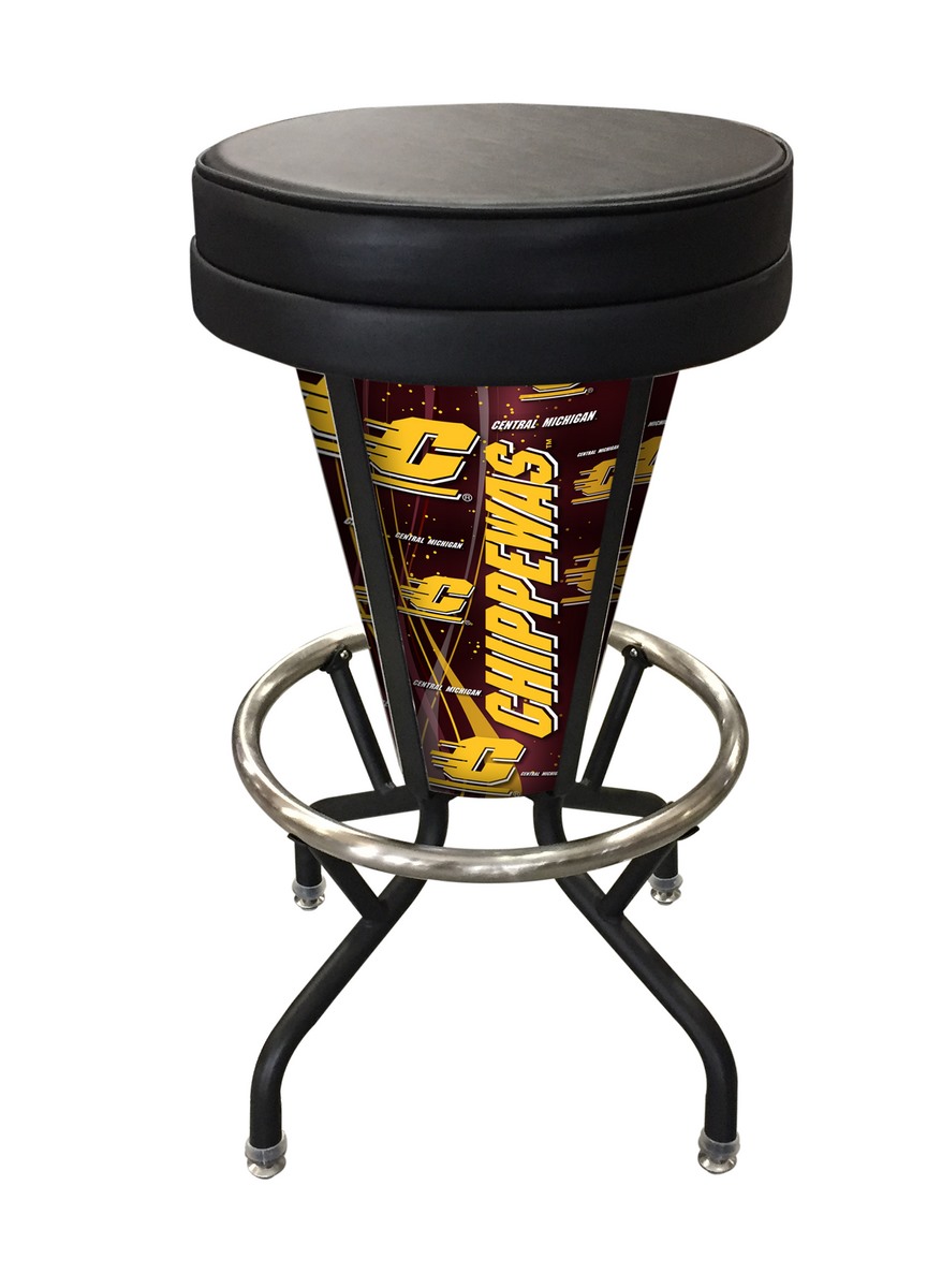 Ncaa Lighted Central Michigan Swivel Bar Stool College Team Logo Details About Ncaa Lighted Central Michigan Swivel Bar Stool College Team Logo