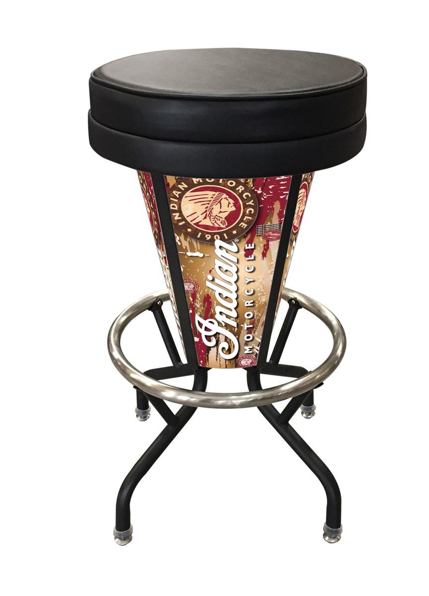 Automotive Lighted Indian Motorcycle Swivel Bar Stool 1p Details About Automotive Lighted Indian Motorcycle Swivel Bar Stool 1p